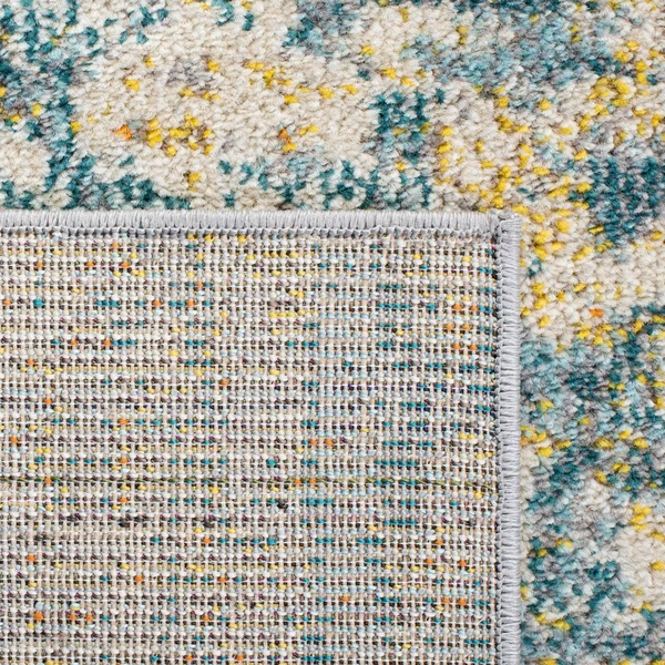 Safavieh Madison Gully Modern Abstract Rug - 6&7x22 x 6&7x22 Square - Grey/Blue