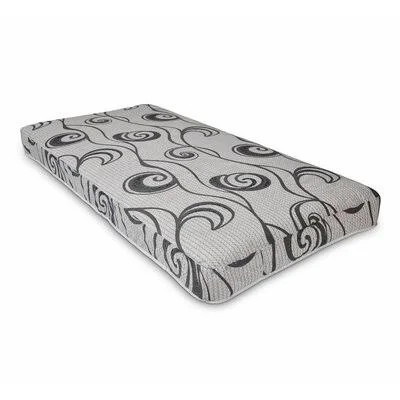 Comfort Plus 6x22 Medium Innerspring Mattress Alwyn Home Mattress Size: Twin