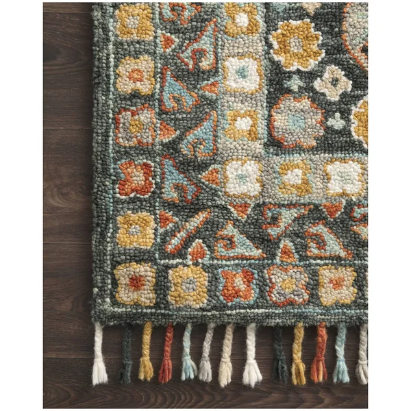 Loloi II Elka ELK-03 2&6x22 x 7&6x22 Denim, Multi Rug