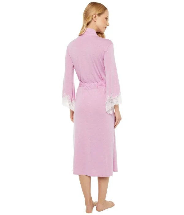 Natori Luxe Shangri-La Robe Heather Fuchsia, S (Women's 6-8)