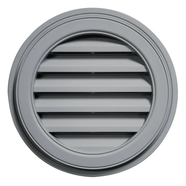 Mid America Round Vinyl Gable Vent - 18 inch - 349 Blue by BuyMBS.com
