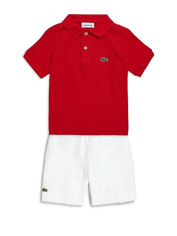 Lacoste Baby&s - Little Boy's & Boy's Short-Sleeve Polo - Syring - Size 6