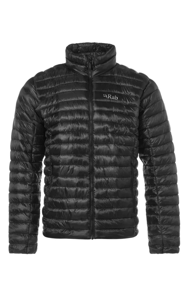 Rab Microlight Jacket Grey-Black, Mens Down Jacket, Size S - Color Black - Shark
