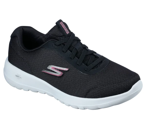 Skechers GOwalk Joy - Ecstatic Black/White - Size 5.5