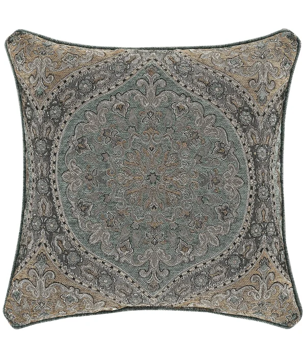 J.Queen New York Dorset 20x22 Square Decorative Throw Pillow Spa