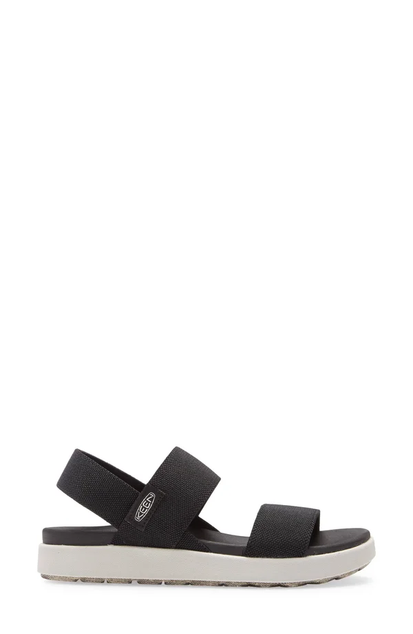 Keen Women's Elle Backstrap Sandal - 5 - Black