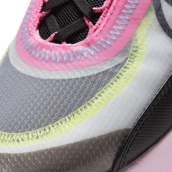 Nike Air Max 2090 Women's Shoes White-Black-Pink cw4286-100