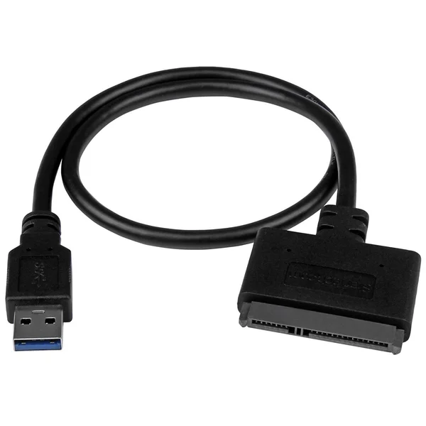 StarTech.com USB C to SATA Adapter Cable - for 2.5 - 3.5x22 SATA Drives - 10Gbps - USB 3.1 - SATA to USB Adapter - External Hard