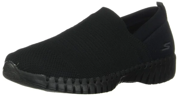 Skechers Women's GOwalk Smart - Wise Athletic Shoes, Black 5.5
