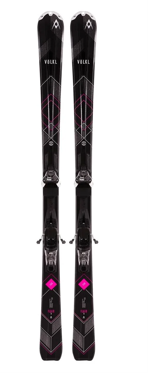 Volkl Flair 73 Skis w/3Motion 10.0 TP W Bindings - Women's 2017 - 159cm