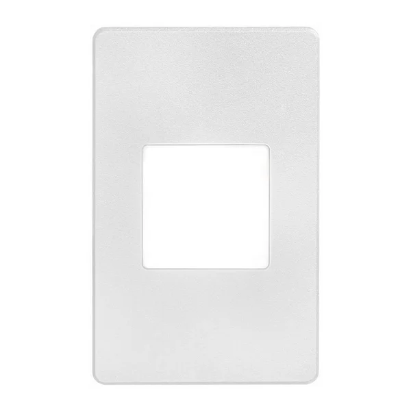 Dainolite White Rectangle Indoor/Outdoor Wall LED Light DLEDW-245-WH
