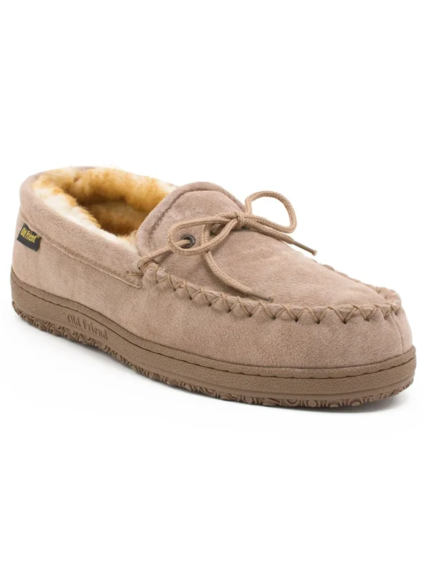 Old Friend - Men's Loafer Moccasin (Wide 2E - Chestnut)