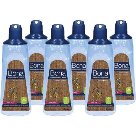 6 Pack Bona Hardwood Floor Cleaner Cartridge, 34 oz., Size: 34 oz, 6 Pack