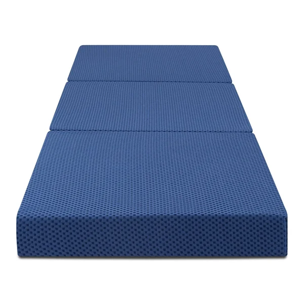 Sleeplanner Memory Foam 4-Inch Tri-Fold Topper