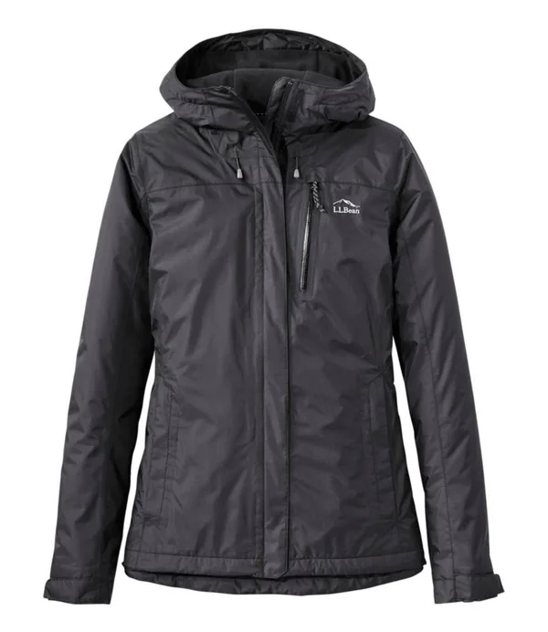 Women's L.L.Bean Trail Model Fleece Lined Rain Jacket