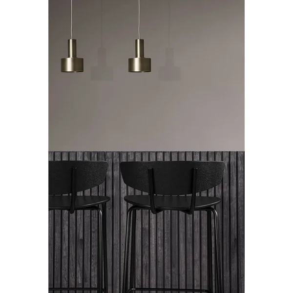 Ferm Living Herman Bar Stool - Black, Low