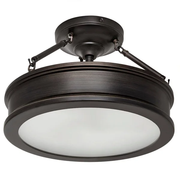 Home Decorators Collection Grafton 3-Light Hallmark Bronze Semi Flush Mount Ceiling Light