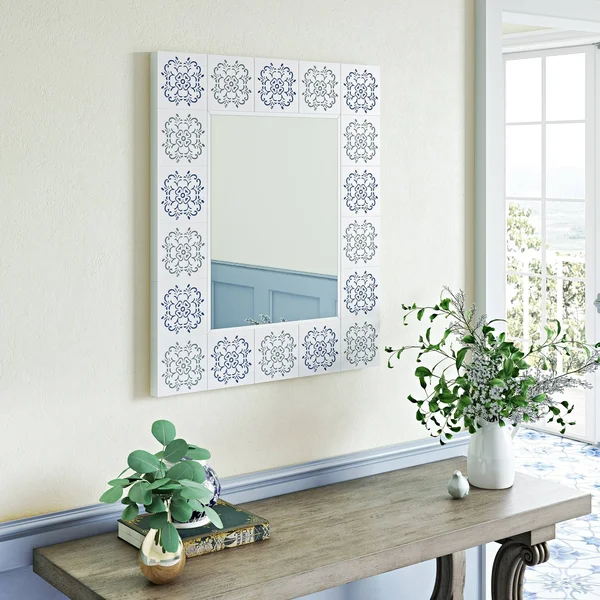 Aspire Home Accents 6930 Miray Wall Mirror White
