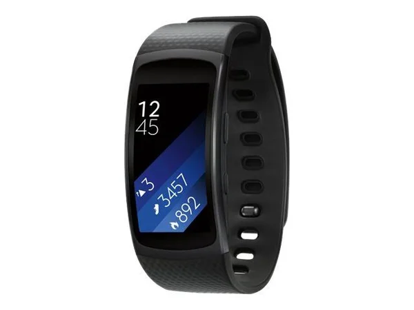 Samsung Gear Fit2 - Activity Tracker with Heart Rate Monitor - Small - Black
