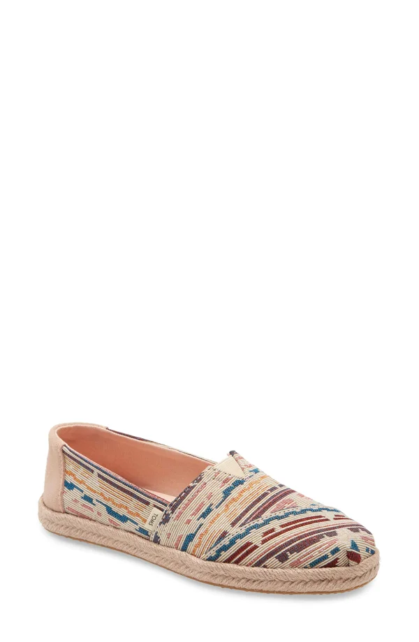 Women's Toms Alpargata Slip-On - Size 11 M - Black