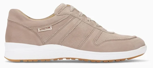 Mephisto Rebeca Perf Light Taupe Bucksoft - 08