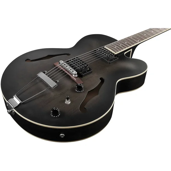 Ibanez AF55 Artcore Hollowbody Electric Guitar - Transparent Black Flat