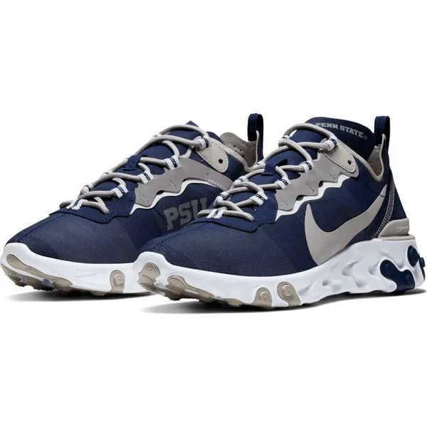 Nike Penn State Nittany Lions Navy React Element 55 Shoes