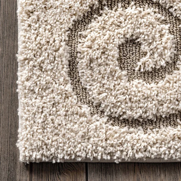 nuLOOM Maisha Machine Made Beige 6& 7x22 x 9& Area Rug