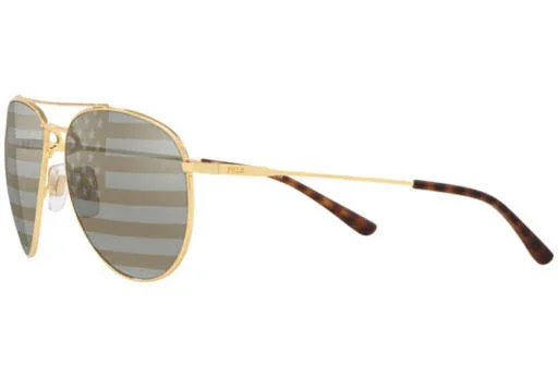 Polo PH3111 9004V5 Gold Aviator Sunglasses