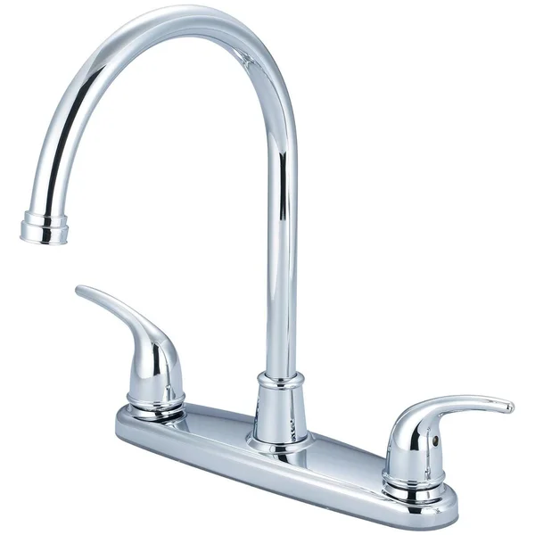 Olympia Faucets K-5370 Double Handle Kitchen Faucet Finish: Chrome