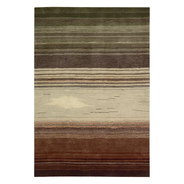 Nourison Contour CON15 7&3x22 x 9&3x22 Forest Area Rug