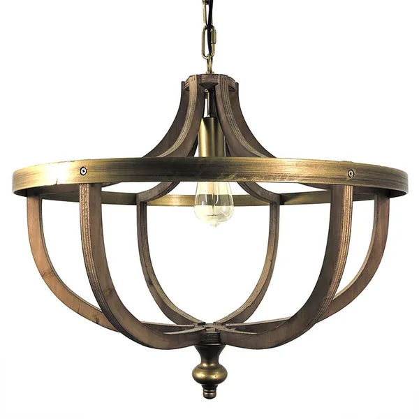 CASAINC 1-Light Gold Metal Pendant Light