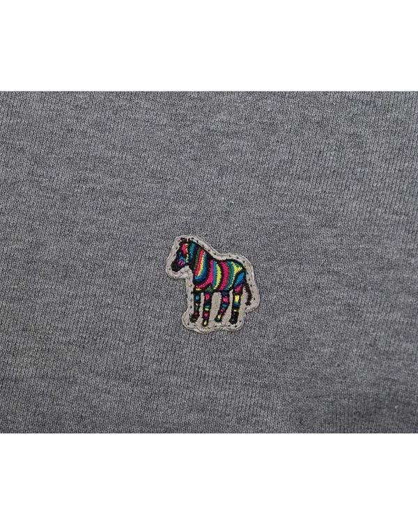 PS by Paul Smith Crew Neck Zebra Sweatshirt Colour: Grey - Size: XXL
