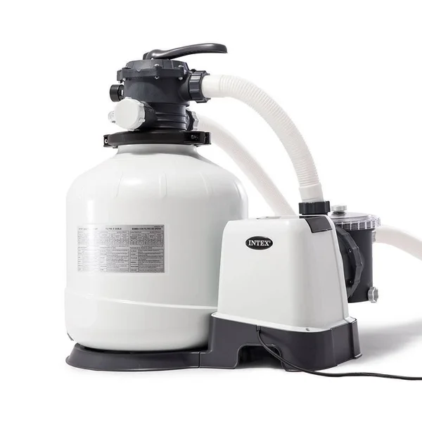 Intex 3000 GPH Pool Sand Filter Pump w/Krystal Clear Saltwater System