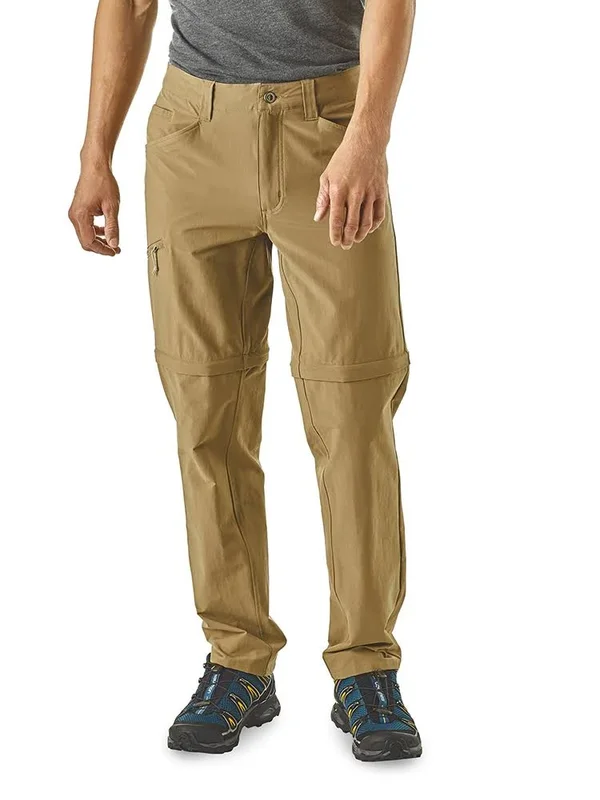 Patagonia Men's Quandary Convertible Pants Ash Tan - 36