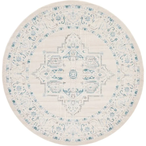Unique Loom Attiki New Classical Rug - Gray (8& 0 x 11& 4)