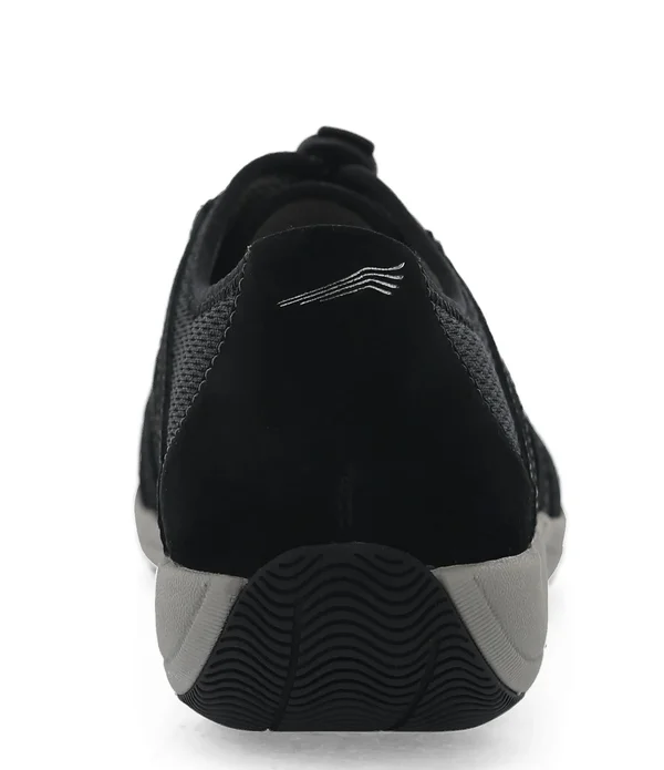 Dansko Women's Holland Sneaker, Black Suede