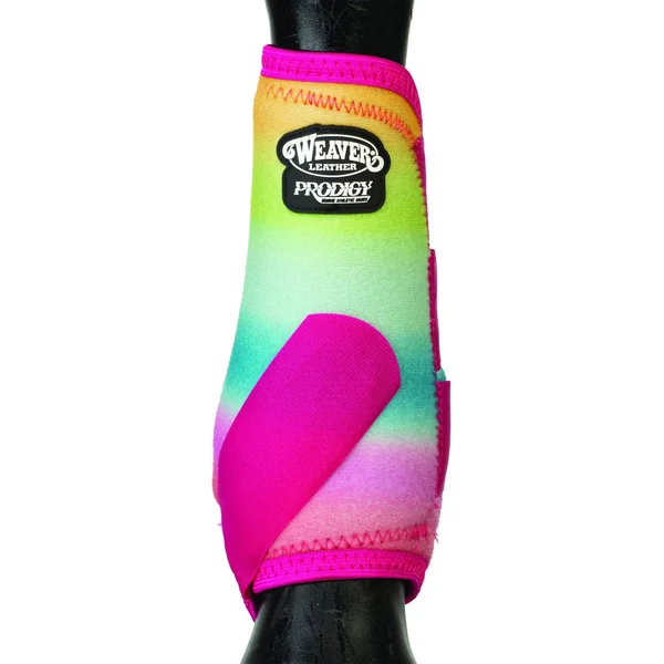 Prodigy Athletic Boots - Front, Two-Pack, Leopard, Small