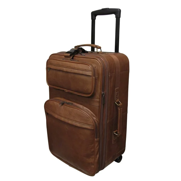Amerileather Brown Leather 3-Piece Traveler Set