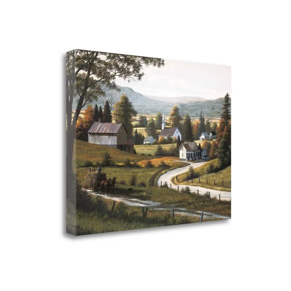 Tangletown Fine Art Childhood Memories by Bill Saunders, Giclee Print on Wrap Canvas, 47x22x35x22