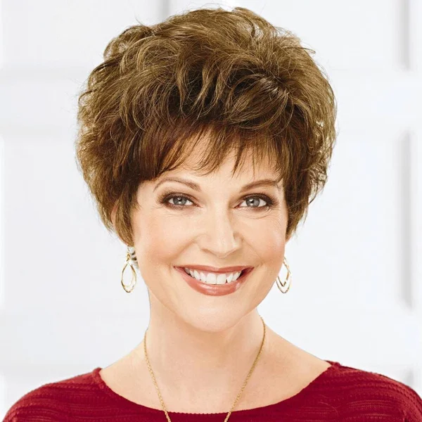 Modest Touch Human Hair Wiglet Hairpiece by Paula Young in Brunette