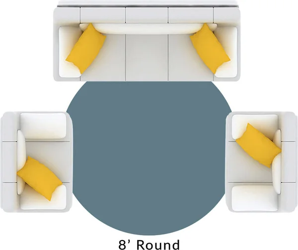 Tayse Rugs Madison Newcomb 7 ft. 10 in. Round Area Rug - Gray