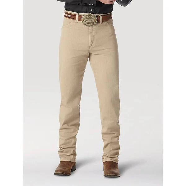 Wrangler Cowboy Cut Men's Original Fit Tan Jeans
