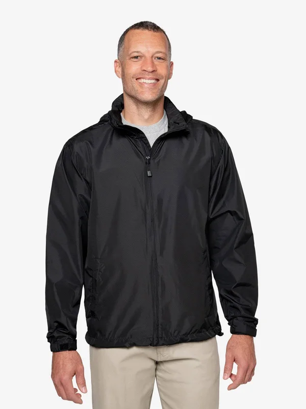 Insect Shield Men's Techno Lite Jacket with Hood, Size 3XL, Royal Blue, 100% Polyester
