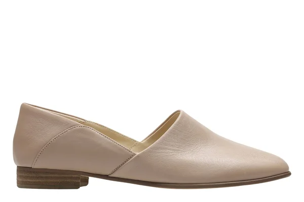 Clarks Women's Pure Tone Shoes - Nude Leather