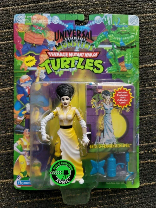 Teenage Mutant Ninja Turtles Bride of Frankenstein April Action Figure