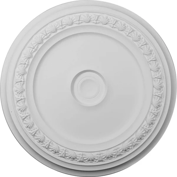 31 1/8x22OD x 1 1/2x22P Carlsbad Ceiling Medallion (Fits Canopies Up to 5 1/2x22) - Hand-Painted Flash Blue