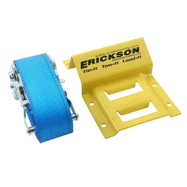 Erickson ATV Wheel Chock and Tie-Down Strap Kit