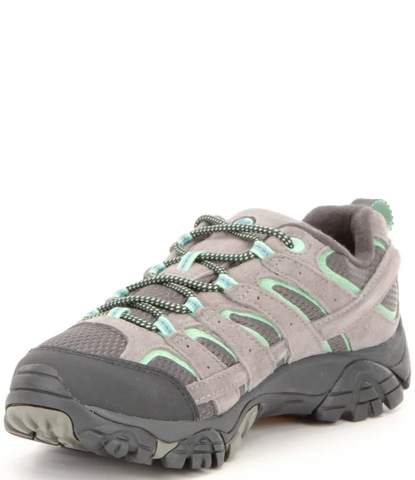 Merrell Moab 2 Waterproof Wide 7.5 - Drizzle/Mint (Women's)