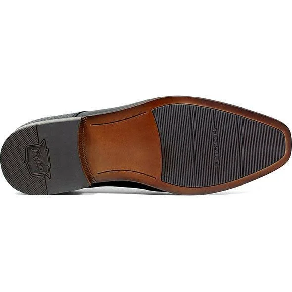 Florsheim Men's Postino Cap Toe Oxford - Size: 7, Black Smooth Leather